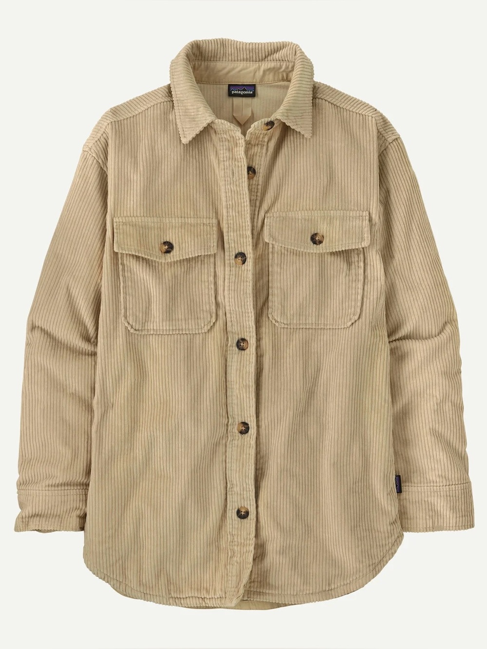 Patagonia Women’s Corduroy Long Sleeve Overshirt Jacket 100% Organic Cotton S